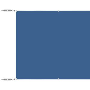 vidaXL Senkrechtmarkise Blau 140x800 cm Oxford-Gewebe