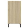 vidaXL Sideboard Sonoma-Eiche 57x35x70 cm Holzwerkstoff