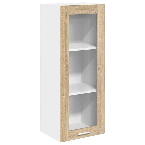 vidaXL H&auml;ngeschrank Sonoma-Eiche 40 x 31 x 100 cm Holzwerkstoff