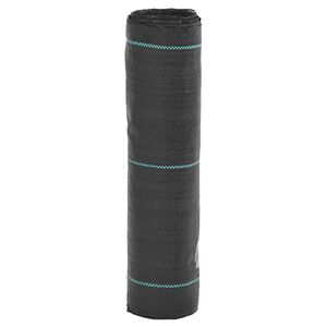 vidaXL Unkrautmembran Schwarz 0,5x100 m PP