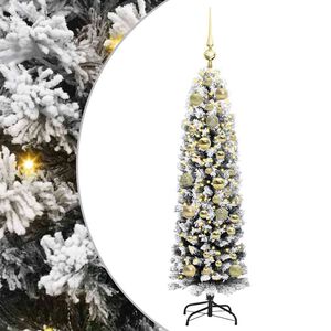 vidaXL K&uuml;nstlicher Weihnachtsbaum mit 150 LEDs mit St&auml;nder Gr&uuml;n 120 cm