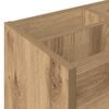 vidaXL Sonnenschirmhalter Artisan-Eiche 65 x 24 x 50 cm Holzwerkstoff