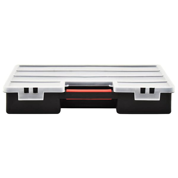 vidaXL Sortimentsk&auml;sten 2 Stk. Verstellbare Trennw&auml;nde 460x325x80 mm