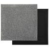 vidaXL Teppich 20 pcs Grau 50 x 50 cm 100% Polypropylen