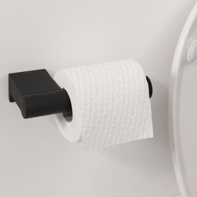 Tiger Toilettenpapierhalter Bold Mattschwarz