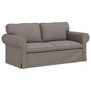 vidaXL Sofa Taupe 175 x 82 x 80 cm Stoff