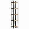 vidaXL B&uuml;cherregal 5 F&auml;cher 40x30x180 cm Mango Massivholz