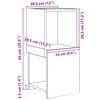 vidaXL Eckschrank 30,5x30x65cm Holzwerkstoff