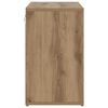 vidaXL Schuhschrank Artisan-Eiche 77,5 x 30 x 51 cm Holzwerkstoff