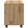 vidaXL Rollschrank Artisan-Eiche 72x33x42,5 cm Holzwerkstoff