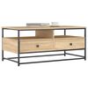 vidaXL Couchtisch Sonoma-Eiche 100x51x45 cm Holzwerkstoff