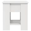 vidaXL Couchtisch Wei&szlig; 101x49x52 cm Holzwerkstoff