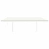 vidaXL Automatische Markise mit LED & Windsensor 6x3 m Creme
