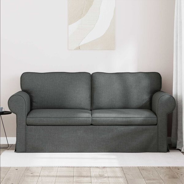 vidaXL Sofa Dunkelgrau Gesamtabmessungen: 175 x 82 x 80 cm (B x T x H)