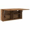 vidaXL Bad-Wandschrank Altholz-Optik 80x25x40 cm Holzwerkstoff
