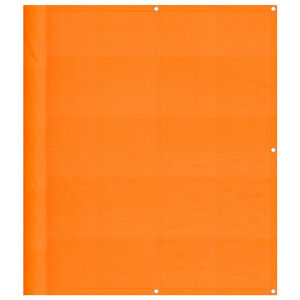 vidaXL Balkon-Sichtschutz Orange 120x700 cm 100% Polyester-Oxford