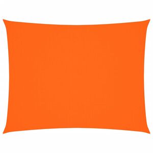 vidaXL Sonnensegel Oxford-Gewebe Rechteckig 6x7 m Orange