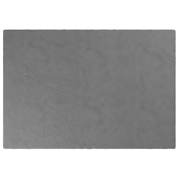 vidaXL Gewichtsdecke mit Bezug Grau 137x200 cm 10 kg Stoff