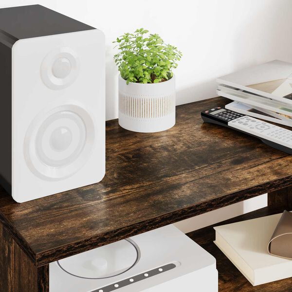 vidaXL TV-Schr&auml;nk Ger&auml;ucherte Eiche 60 x 30 x 40 cm Holzwerkstoff