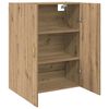 vidaXL Wandschrank 2 pcs Artisan-Eiche 69,5 x 34 x 90 cm Holzwerkstoff