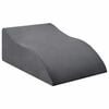 vidaXL Beinkissen 68 x 41 x 24 cm PU-Schaum Grau