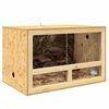 vidaXL Terrarium Braun 80 x 50 x 50 cm OSB