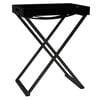 vidaXL Klapptisch Schwarz 48x34x61 cm MDF