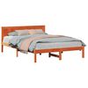 vidaXL Bettgestell Braun 140 x 200 cm Massivholz Kiefer