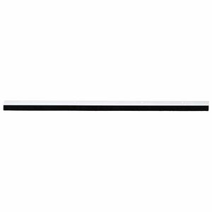 vidaXL Aufsteck T&uuml;rb&uuml;rstendichtungen 2 Stk. 100 cm Aluminiumlegierung