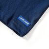 Kinder-Langarmshirt Marineblau 116