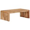 vidaXL Couchtisch 110x55x35 cm Massivholz Akazie