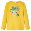 vidaXL Kinder-Langarmshirt Ocker 116
