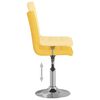 vidaXL Esszimmerstuhl Drehbar Senfgelb Stoff