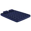 Bestway Luftbett mit Kissen & Luftpumpe Beflockt 203&times;152&times;22 cm 67374
