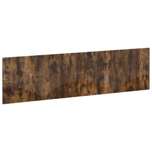 vidaXL Wandmontiertes Kopfteil HOORN Raucheiche Holzwerkstoff
