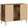 vidaXL Badezimmerschrank mit Tür Altholz 80 x 33 x 60 cm Holzwerkstoff
