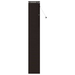 vidaXL Venezianische Jalousie Dunkelbraun 50 x 250 cm 35 mm