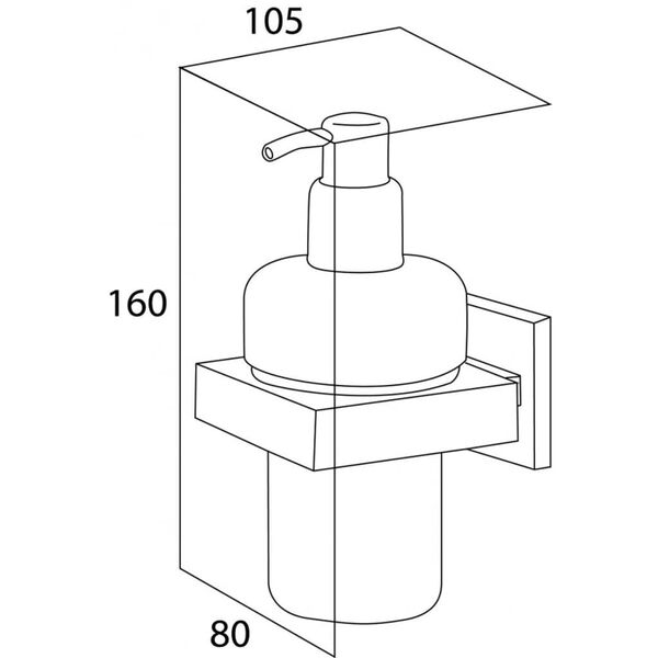 Tiger Seifenspender Items Silber 283520946