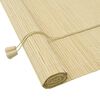 vidaXL Rollo Natur 160 x 160 cm Bambus