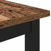 vidaXL Tisch Altholz 100 x 50 x 76,5 cm Ingenieure Holz und Stahl