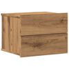 vidaXL Wand-Nachttisch Artisan-Eiche 40x32x30 cm