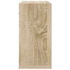 vidaXL W&uuml;rfelregale 2 Stk. Sonoma-Eiche 30x15x30 cm