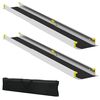 vidaXL Rampe f&uuml;r Rollst&uuml;hle 270 kg 2 stk. Schwarz 270 kg pro Sitz