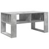 vidaXL Couchtisch Beton Grau 92 x 49,5 x 45 cm Holzwerkstoff