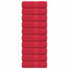 vidaXL G&auml;stet&uuml;cher FROGN 10 Stk. Rot 30x50 cm 360 g/m&sup2;