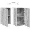 vidaXL Lagerschrank Grau Sonoma 50x45x103,5 cm Holzwerkstoff