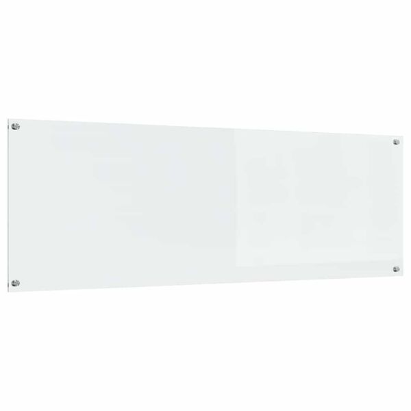 vidaXL K&uuml;chenr&uuml;ckwand Transparent 120 x 40 x 0,6 cm Geh&auml;rtetes Glas