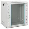 vidaXL Netzwerkschrank mit Speicher Grey 530 x 400 x 600 mm Stahl