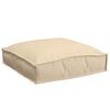 vidaXL Kissen 4 pcs Beige 40 x 40 x 8 cm Oxford-Stoff
