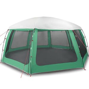 vidaXL Poolzelt mit abnehmbarem &Uuml;berzelt Netzw&auml;nden Meergr&uuml;n 690x690cm